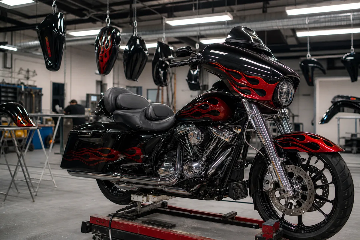 Electra Glide custom : moderniser une routière