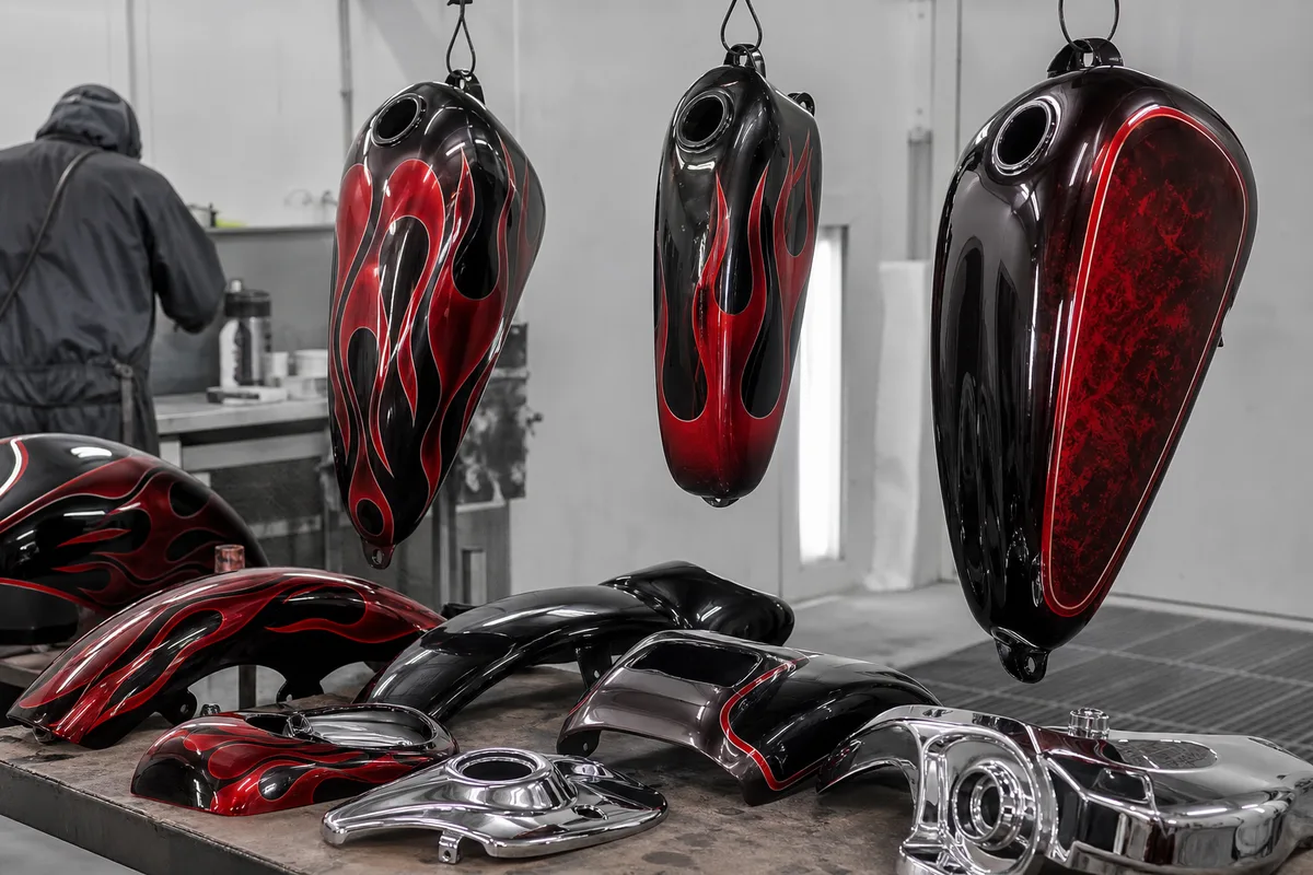 Peinture personnalisée sur moto : comment ça marche